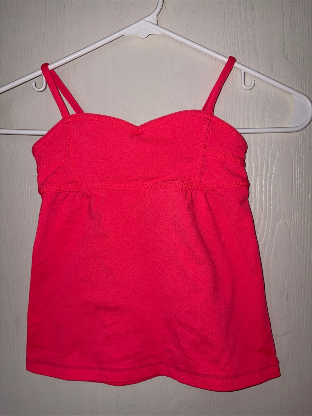 Ivivva Hot Pink Sweetheart Spaghetti Strap Tank